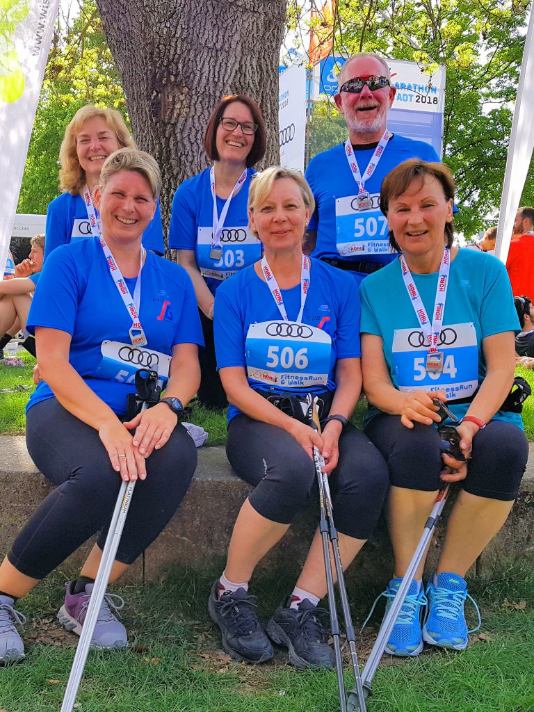 Impressionen vom Nordic Walking