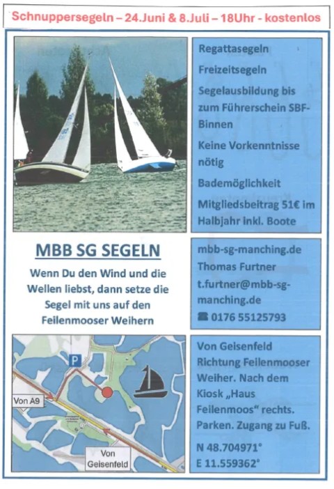 Lust auf Segeln?