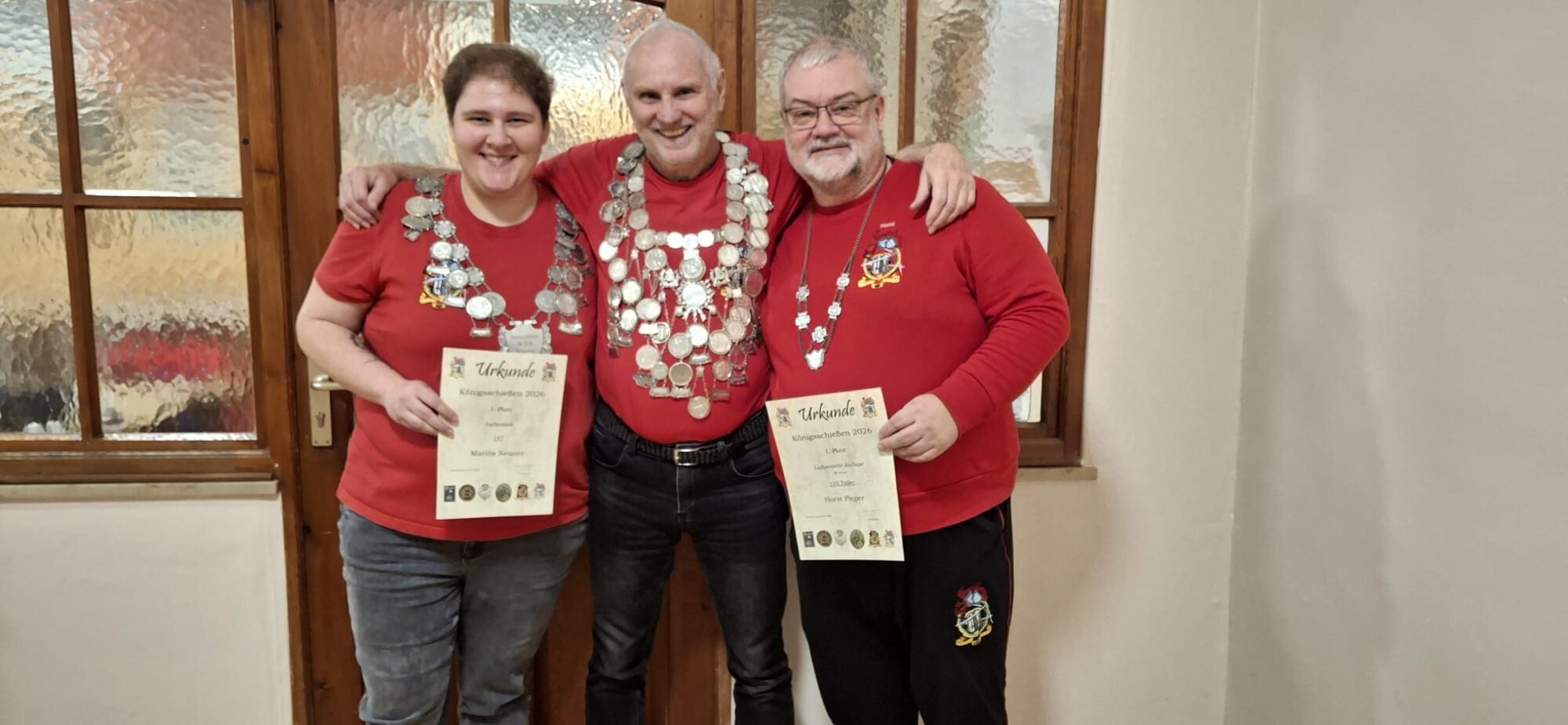 Unsere Sportschützen haben ihre Könige für 2026 gekührt!