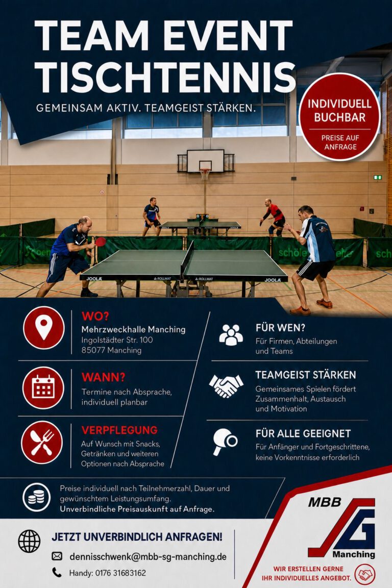 Team Event Tischtennis