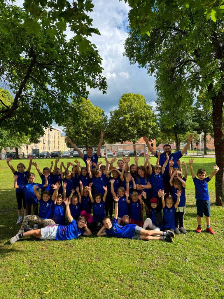 Neue T-Shirts für fie Abteilung Gymnastik Turnen