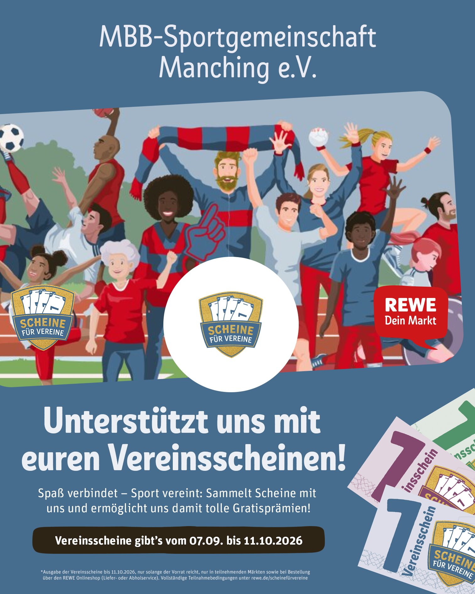 Scheine für Vereine