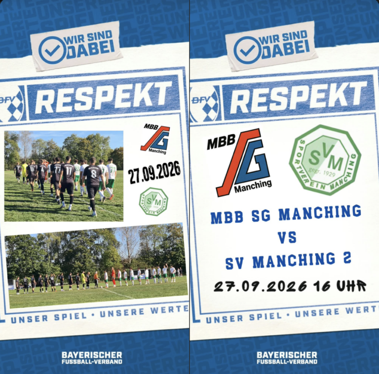 Wir sind dabei: BFV Respekt